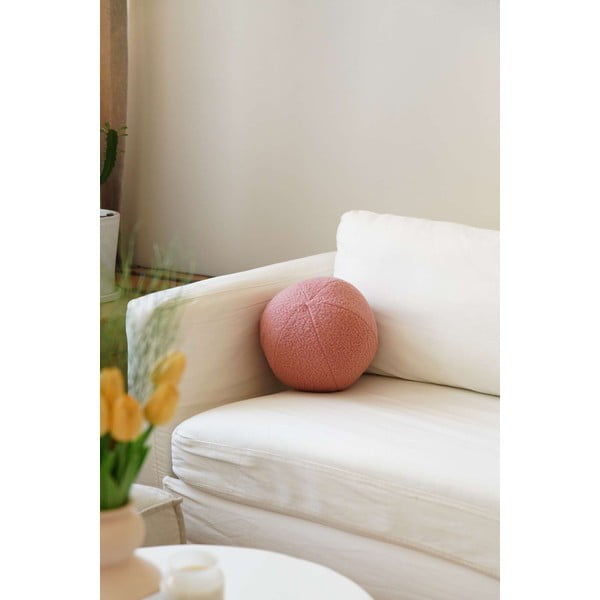 Декоративна възглавница от букле ø 20 cm Top – Mioli Decor-image-3