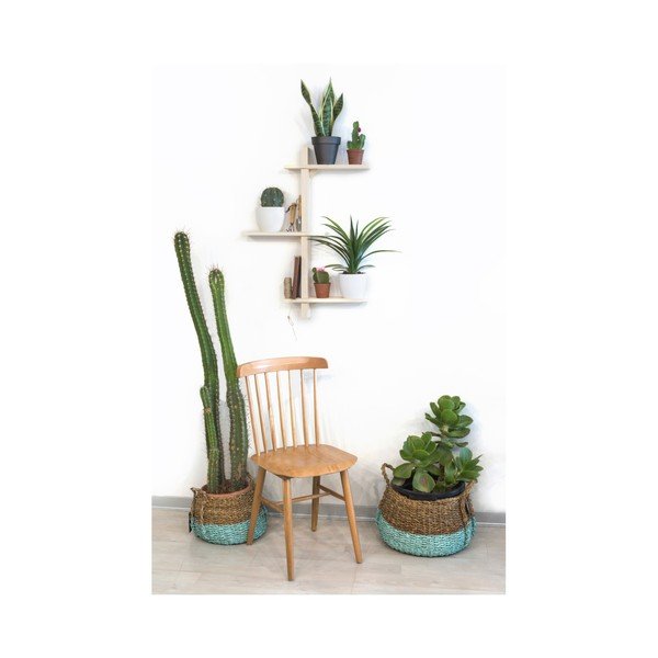 Рафт от елхово дърво за цветя Естествено - Really Nice Things-image-2