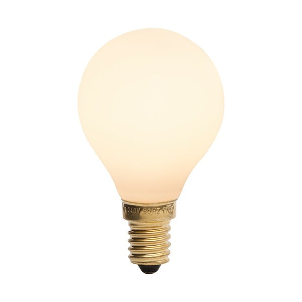 Топла LED крушка с възможност за димиране E14, 3 W Porcelain I - tala