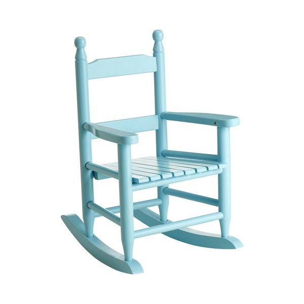 Син детски стол от масивна топола – Premier Housewares