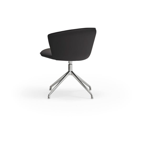 Черни тапицирани трапезни столове в комплект 2 бр. Add – Teulat-image-4