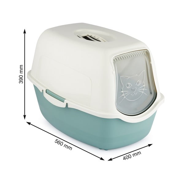 Котешка тоалетна 56x40 cm Eco Bailey - Rotho-image-4