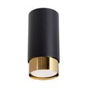 Осветително тяло за таван в черен и златист цвят Crown – Sollux