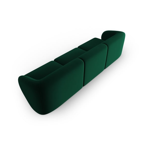 Зелен кадифен диван 266 cm Paolo – Milo Casa-image-3