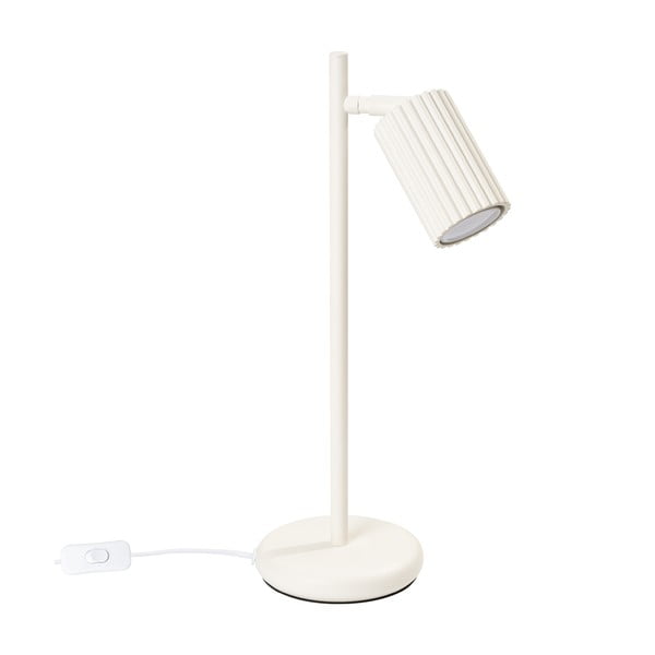 Кремава настолна лампа (височина 43 cm) Gleam – Nice Lamps