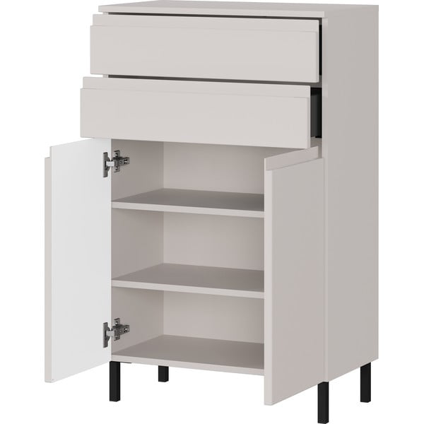 Кремав висок шкаф за баня 60x97 cm Salinas – Germania-image-3