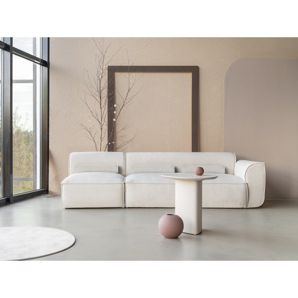 Бял модулна лежанка (десен ъгъл) Flex Felix – Miuform-image-1