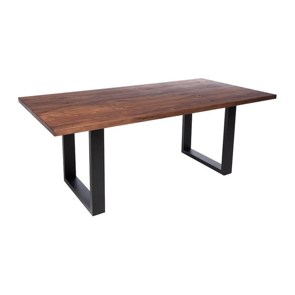 Jídelní stůl ze dřeva černého ořechu Fornestas Fargo Alinas, délka 180 cm