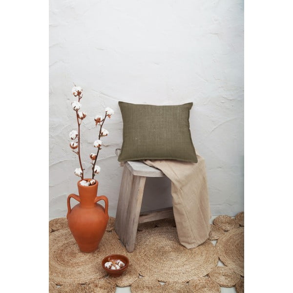 Кафява възглавница , 45 x 45 cm - Really Nice Things-image-1