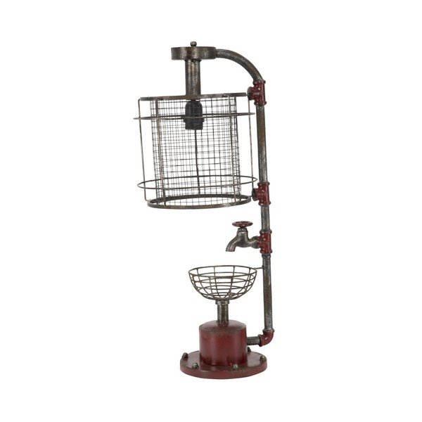 Industriální kovová stolní lampa Mauro Ferretti-image-3