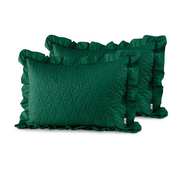 Комплект от 2 зелени калъфки за възглавници , 70 x 50 cm Tilia - AmeliaHome-image-1