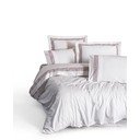 Бяло единично  спално бельо от памук Renforcé 140x200 cm Red Heritage Lines – Mila Home Luxury