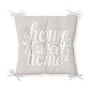 Възглавница за сядане от памучна смес Home Sweet Home, 36 x 36 cm - Minimalist Cushion Covers
