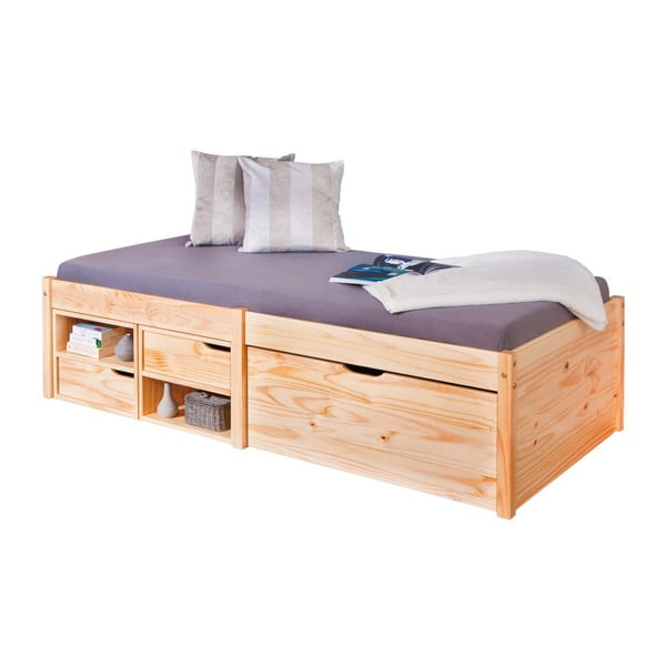 Jednolůžková postel z masivního dřeva 13Casa Bingo, 90 x 200 cm