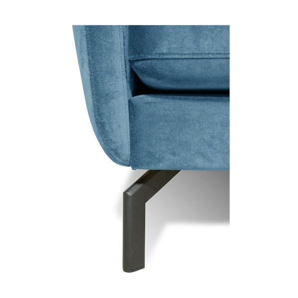 Син кадифен диван 230 cm Magic - Scandic-image-4