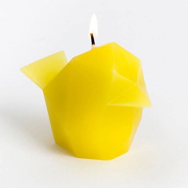 Žlutá svíčka Pyropet Bíbí-image-3