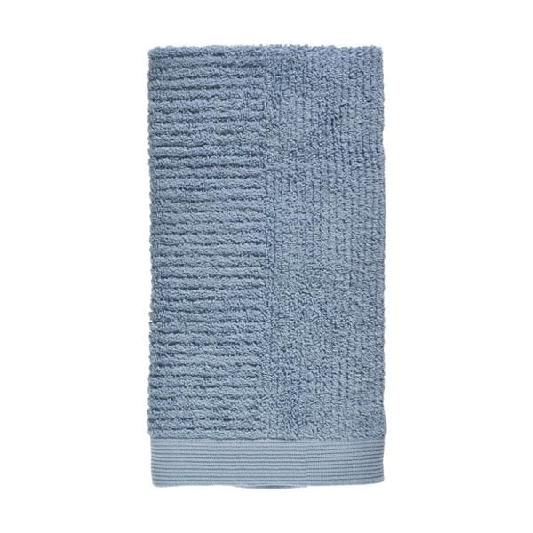Синя кърпа от 100% памук Classic Blue Fog, 50 x 100 cm - Zone