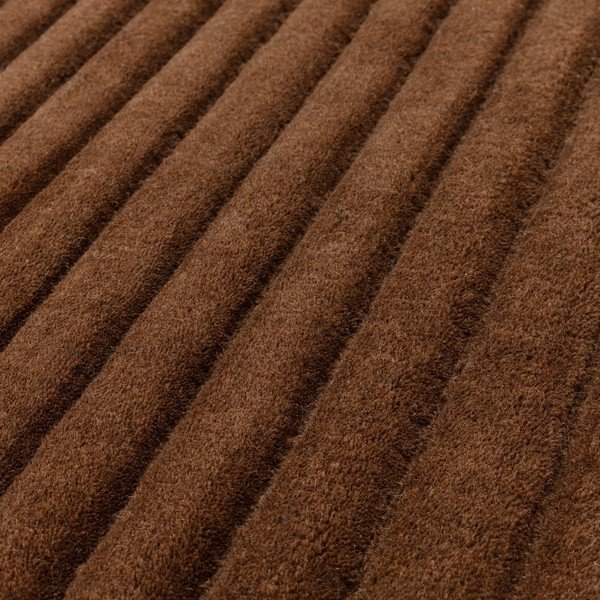 Тъмнокафяв ръчно изработен вълнен килим 160x230 cm – Asiatic Carpets-image-4