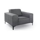 Тъмносив фотьойл Diva - Scandic