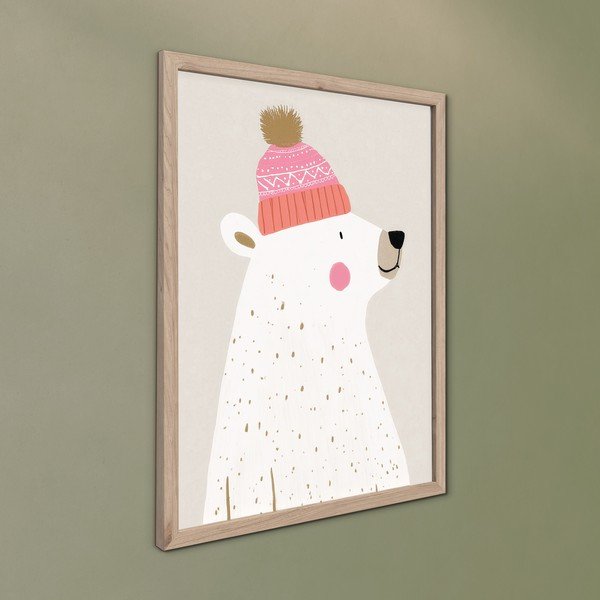 Детска картина 30x40 cm White Bear – Styler-image-3