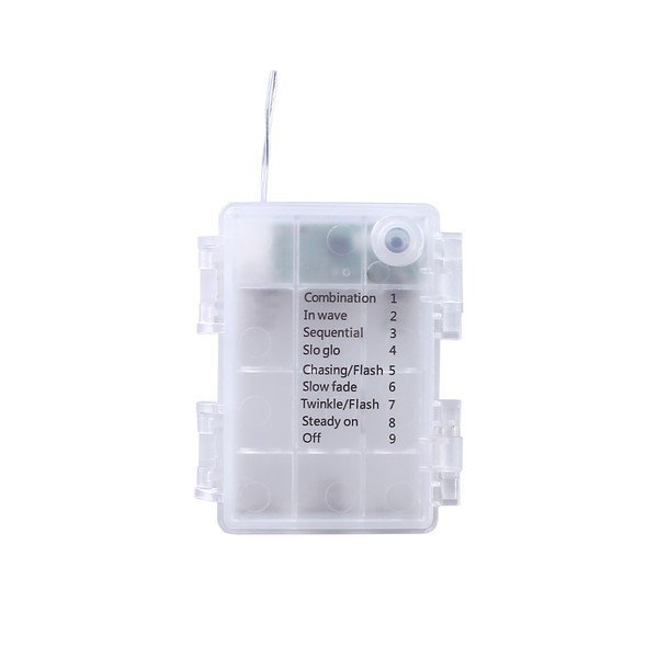 Прозрачна LED светлинна верига, 100 светлини, дължина 8,43 м - DecoKing-image-3