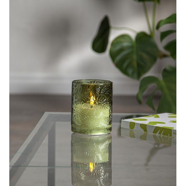 LED свещ (височина 12,5 см) Flamme Leaf - Star Trading-image-3