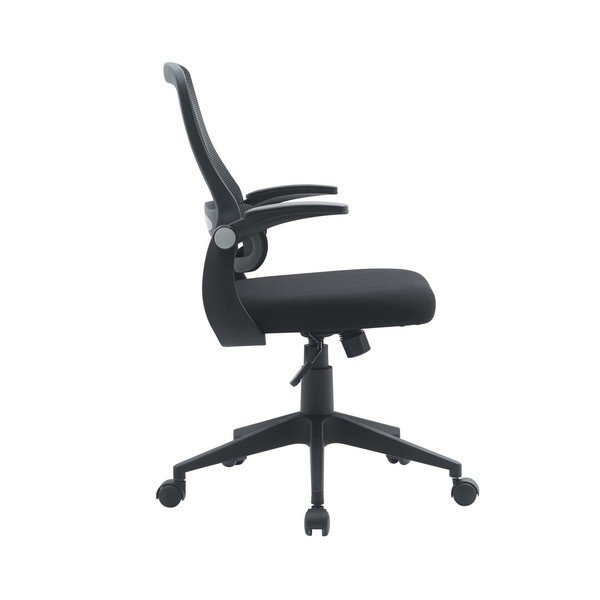 Черен тапициран офис стол Gilmore – Yes Everyday-image-3