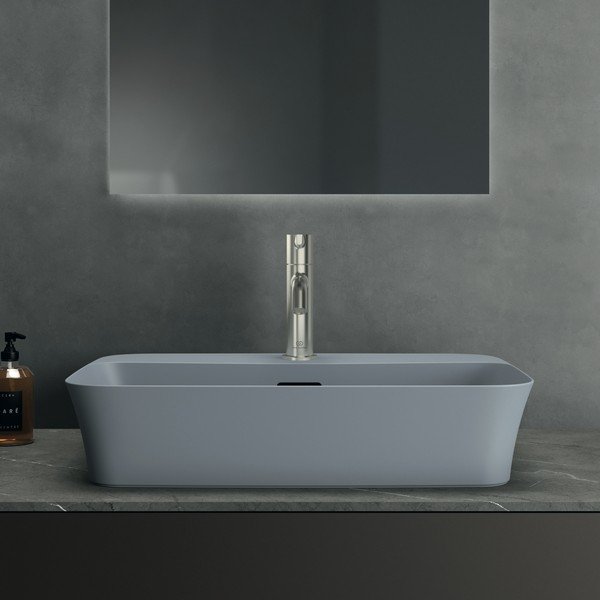 Светлосиня керамична мивка 55x38 cm Ipalyss – Ideal Standard-image-1