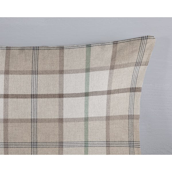 Светлокафяво единично  фланелено спално бельо 140x200 cm Bernardus – Good Morning-image-2