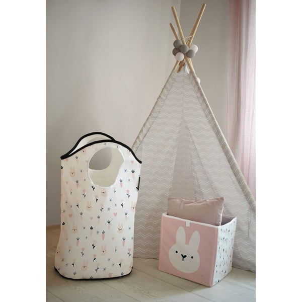 Детска кутия за съхранение от плат Sweet Bunnies - Butter Kings-image-1