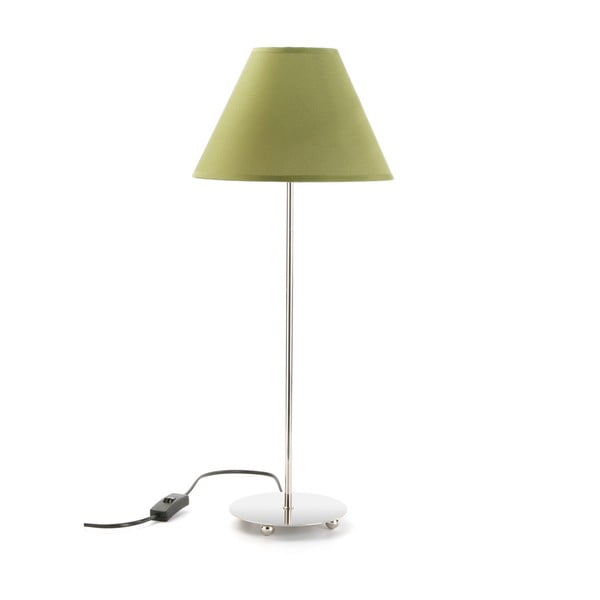 Зелена настолна лампа Metalina, ø 25 cm - Versa