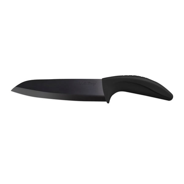 Keramický nůž Chef, 15 cm, černý