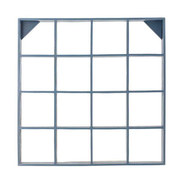 Син на няколко нива стенен рафт от рециклирано дърво 70 cm Bekka – Bloomingville