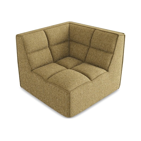 Модул за диван в цвят горчица Kalai – Makamii-image-3