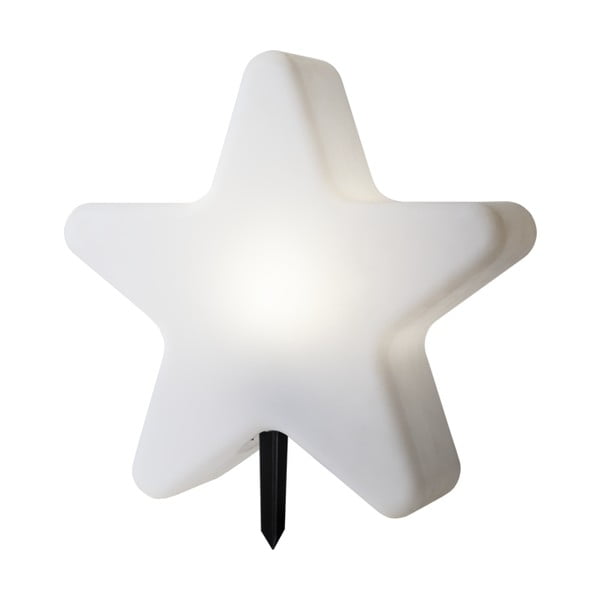 Venkovní světelná dekorace Star Tradings Gardenlight Stone Star, výška 48 cm