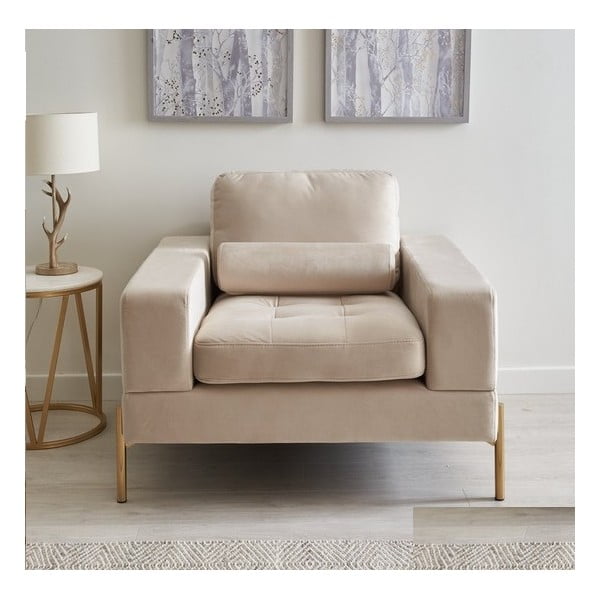 Бежово кресло Versailles – Ropez-image-1