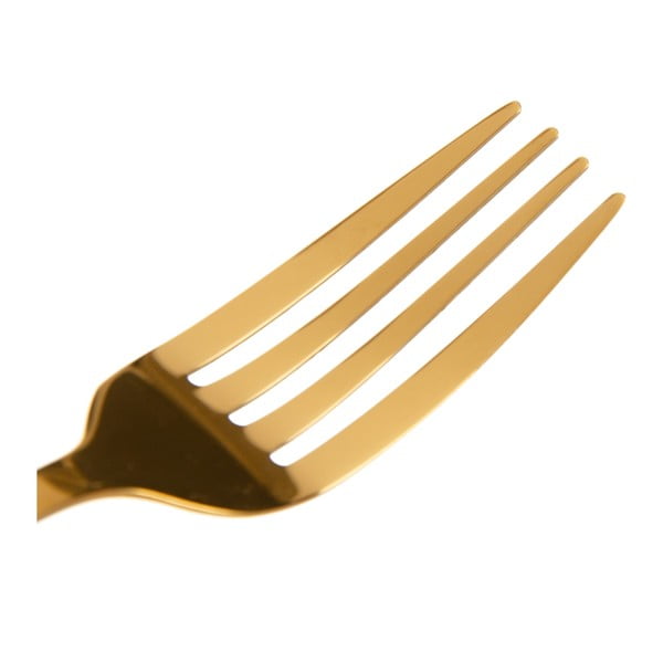 Прибори за хранене 24 бр. от неръждаема стомана златен – Ixia-image-1