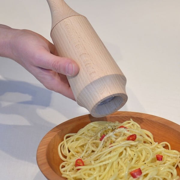 Мелничка за подправки от черен дъб Kiki - Wireworks-image-2