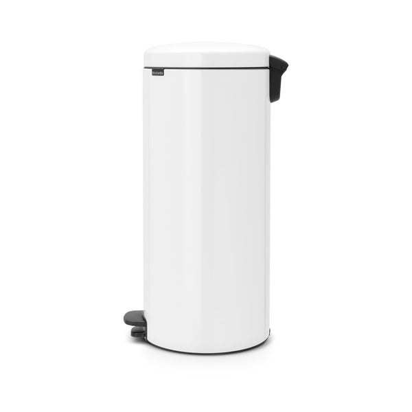 Бяло стоманено кошче за боклук с педал 30 l NewIcon – Brabantia