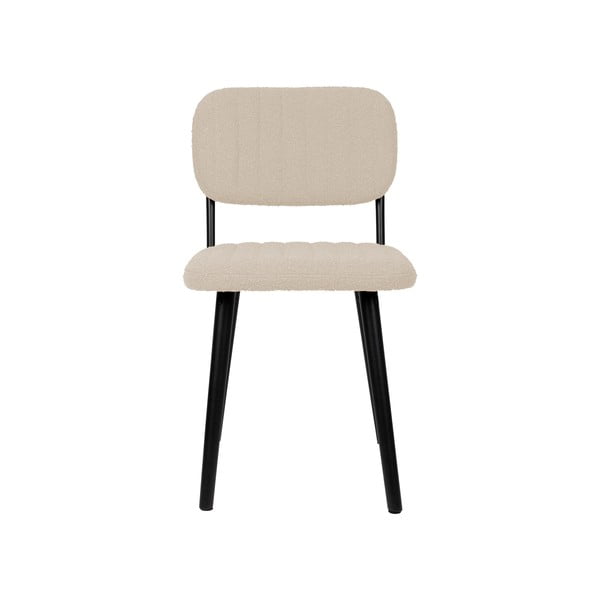 Кремав трапезен стол Jake – White Label-image-4