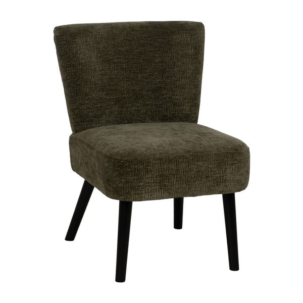 Зелено шенилово кресло – Ixia