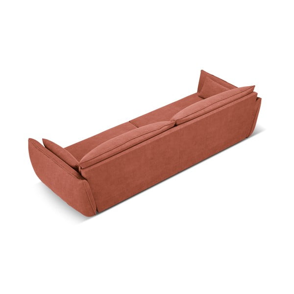 Червен диван 248 cm Vanda - Mazzini Sofas-image-3