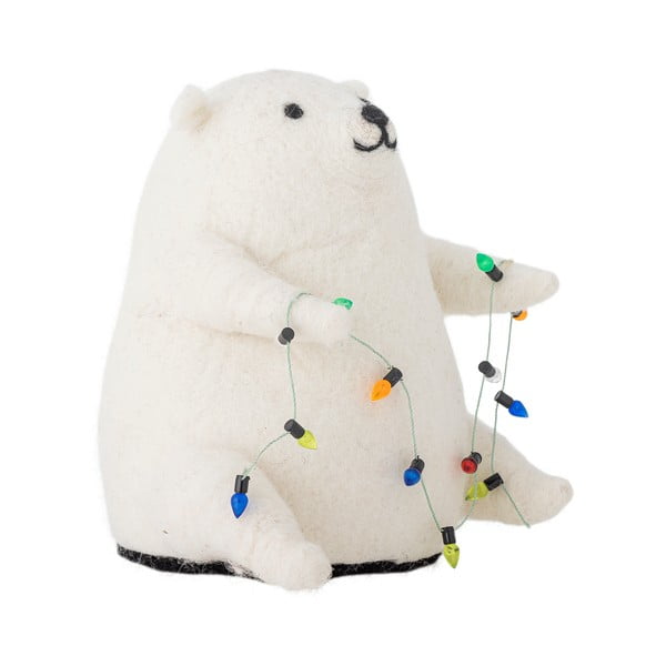 Бяла светлинна декорация Wally – Bloomingville-image-3