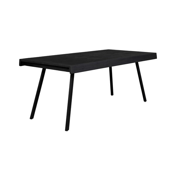 Трапезна маса от тиково дърво 90x180 cm Suri - White Label-image-2