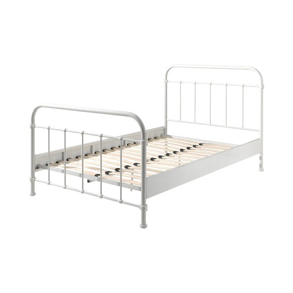 Детско легло от бял метал , 120 x 200 cm New York - Vipack-image-1