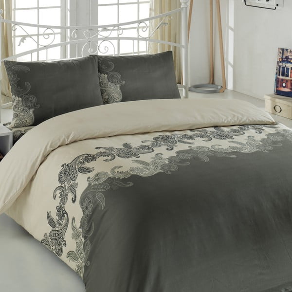 Спално бельо с чаршаф за двойно легло , 200 x 220 cm Mixscarlet - Mijolnir