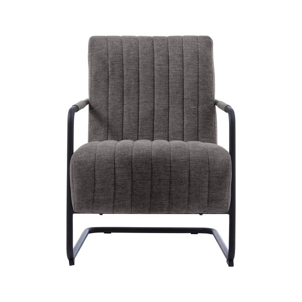 Тъмносиво кресло Trout – Unique Furniture-image-2
