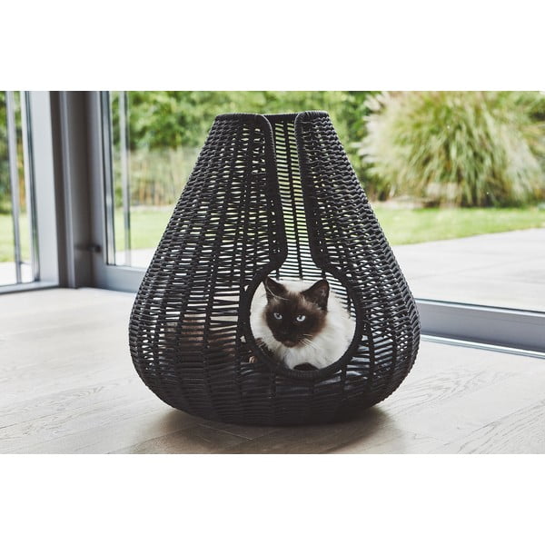 Антрацитно легло за кучеза котка ø 56 cm Perla Anthracite – MiaCara-image-1