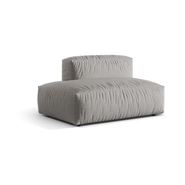 Светлосив модул за диван (ляв ъгъл) Martina – Micadoni Home-image-1