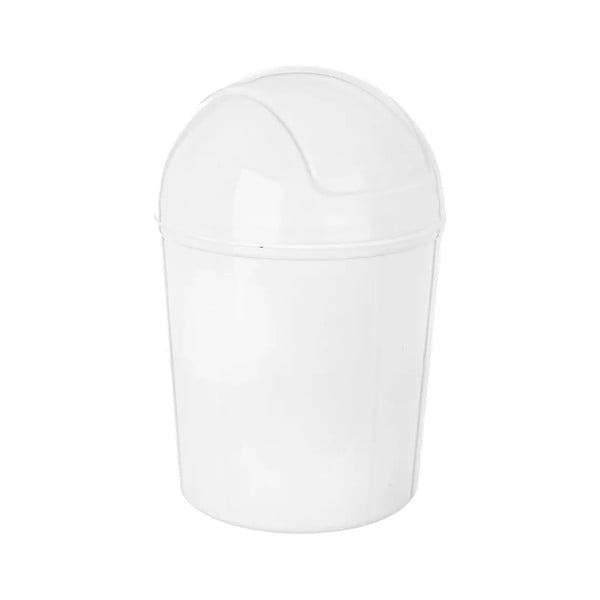 Бяло пластмасово кошче за боклук 920 ml – Orion